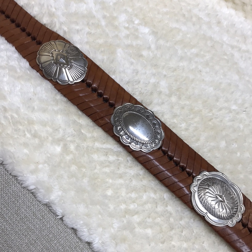 Vintage Western Leather Belt